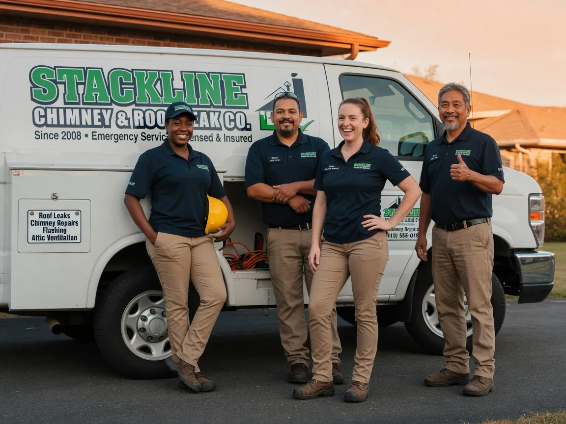 Chimney flashing repair company in Fleetville, PA